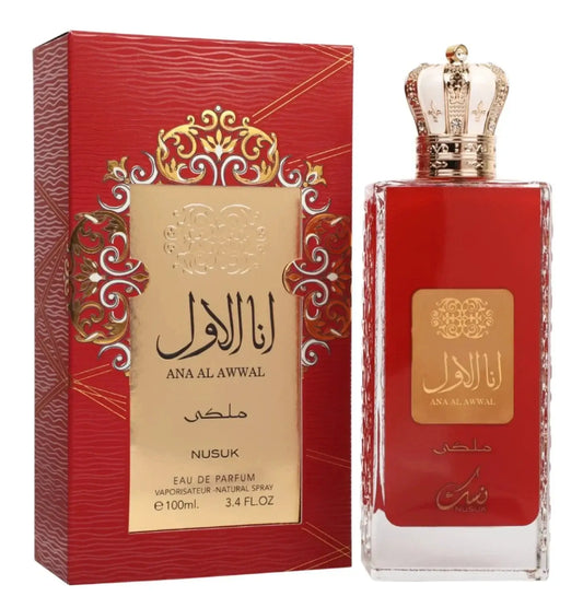 Nusuk Ana Al Awwal Red Eau de Parfum 100ml, Beauty, Perfumes and fragrances, Nusuk, Luxus Aroma