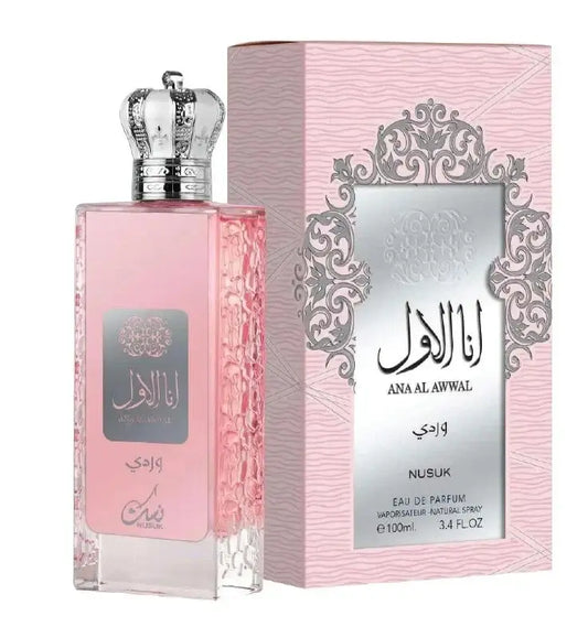Nusuk Ana Al Awwal Pink Eau de Parfum 100ml, Beauty, Perfumes and fragrances, Nusuk, Luxus Aroma